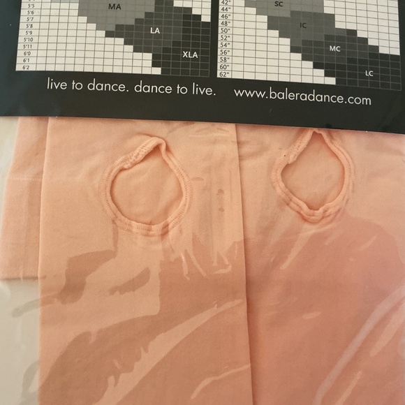 Lot of 4 pairs of Balera Dancewear girls tights - Picture 5 of 5